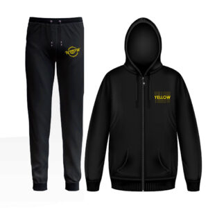 Ζακέτα φούτερ αντρική με κουκούλα και φερμουάρ + Φόρμα UNISEX κορδόνια με λάστιχο στο τελείωμα